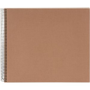 Goldbuch Spiraal Album Bella Vista Hazelnoot 35x30 cm 40 witte paginas zonder venster