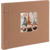 Goldbuch Schroefalbum Bella Vista Hazelnoot 30x25 cm 40 zwarte paginas