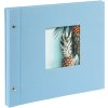 Goldbuch Schroefalbum Bella Vista Hemelsblauw 30x25 cm 40 Zwarte Paginas
