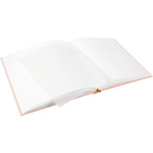 Goldbuch Fotoalbum Linum 2.0 rosé Familiegeluk 30x31 cm 60 witte paginas