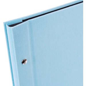 Goldbuch Schroef Album Bella Vista Hemelsblauw 39x31 cm 40 Zwarte Paginas