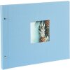 Goldbuch Schroef Album Bella Vista Hemelsblauw 39x31 cm 40 Zwarte Paginas