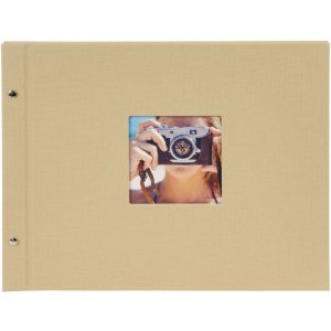 Goldbuch Schroefalbum Bella Vista Beige 39x31 cm 40 witte paginas