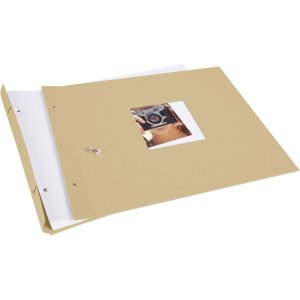 Goldbuch Schroefalbum Bella Vista Beige 39x31 cm 40 witte paginas