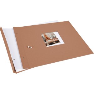 Goldbuch Schroefalbum Bella Vista Hazelnoot 39x31 cm 40 witte paginas