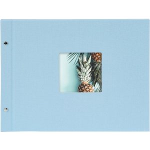 Goldbuch Schroefalbum Bella Vista Hemelsblauw 39x31 cm 40 witte paginas