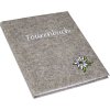 Goldbuch Reisboek Edelweiss grijs 16,5x13,3 cm 96 witte paginas