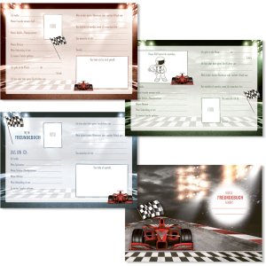 Goldbuch Vriendenboek Racing Champion 15x21 cm 88 geïllustreerde paginas