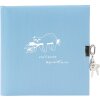 Goldbuch Agenda cheeky & free lichtblauw met slot 16,5x16,5 cm 96 witte paginas