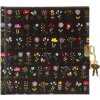 Goldbuch Dagboek Klein & Dapper Zwart met slot 16,5x16,5 cm 96 witte paginas
