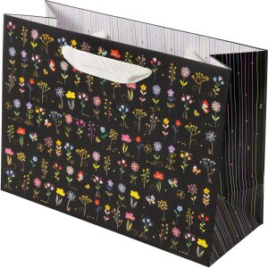 Goldbuch Cadeautasje Klein & Dapper Zwart 18x10x25 cm