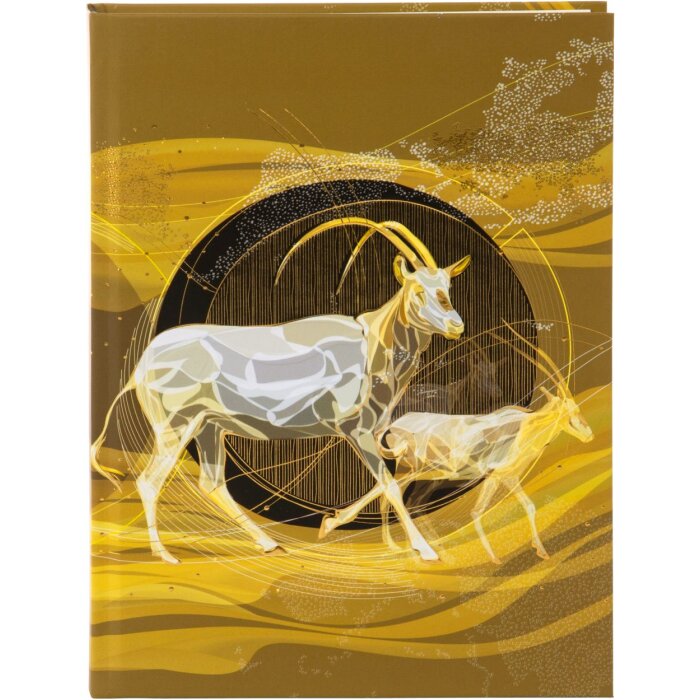 Goldbuch Notitieboek Antilopen 15x22 cm 200 witte paginas