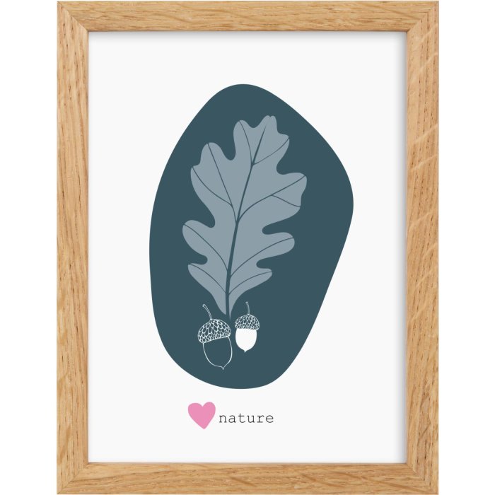 Goldbuch Houten lijst Massief Eiken natuur 15x20 cm