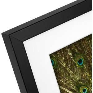 Goldbuch Houten lijst Pino 20x25 cm zwart met passepartout 13x18 cm