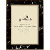 Goldbuch Metalen portret lijst Marmer 13x18 cm zwart