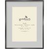 Goldbuch Metalen fotolijst Scuro zwart met passe-partout 13x18 cm