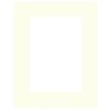 Passepartout 40x60 cm - 30x45 cm Bianco Latte