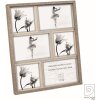 Mascagni A1235 Collagelijst hout voor 3 fotos 10x10 en 3 fotos 10x15 (27x32 cm)