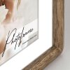 ZEP Houten lijst Gressan bruin 30x40 cm met passepartout 20x30 cm
