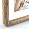 ZEP Houten lijst Gressan bruin 30x40 cm met passepartout 20x30 cm