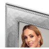 ZEP Metalen Portret Lijst Assisi Wit 20x25 cm zilver glanzend