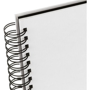 ZEP Spiraalalbum Mistig wit 21x16 cm 50 zwarte paginas