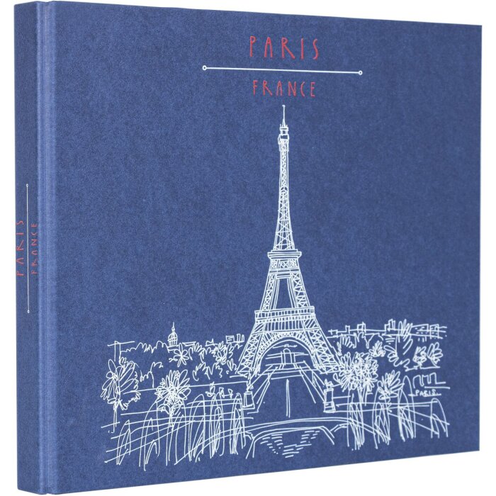 Panodia spiraal album Excapade Paris 27,5x23,2 cm 60 witte paginas