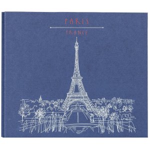 Panodia spiraal album Excapade Paris 27,5x23,2 cm 60 witte paginas