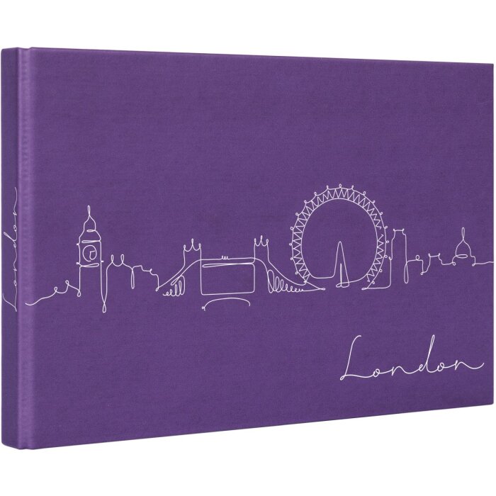 Panodia Fotoalbum Londen 33,8x23,2 cm 60 zwarte paginas