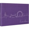 Panodia Fotoalbum Londen 33,8x23,2 cm 60 zwarte paginas
