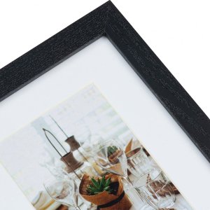 Henzo Fotogalerij Modern 23x35 cm zwart 2 fotos 13x18 cm