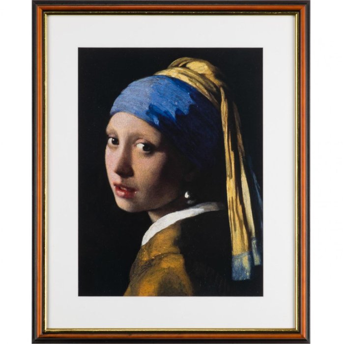 Henzo Houten Lijst Verona 50x60 cm donkerbruin met passepartout 40x50 cm