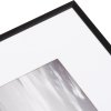 Henzo Aluminium Lijst Manhattan zwart 40x40 cm met Passepartout 30x30 cm