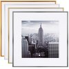 Henzo Aluminium Lijst Manhattan grijs 40x40 cm met Passepartout 30x30 cm