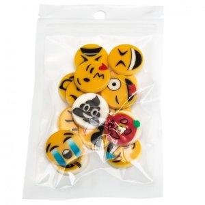Henzo Letterbord 37,5x52,5 cm Donkerbruin Hoge kwaliteit houten letters Emojis