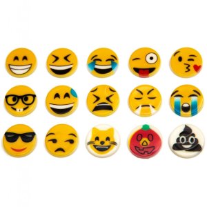 Henzo Letterbord 37,5x52,5 cm Donkerbruin Hoge kwaliteit houten letters Emojis