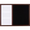Henzo Letterbord 37,5x52,5 cm Donkerbruin Hoge kwaliteit houten letters Emojis