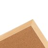 Henzo prikbord 30x49cm houten frame kurkoppervlak wandmontage kantoor thuis school