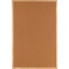 Henzo prikbord natuurkurk houten lijst 60x90 cm voor kantoor keuken klaslokaal