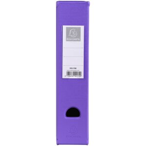 Exacompta PVC rugvijl 70mm etikethouder en grijpgat