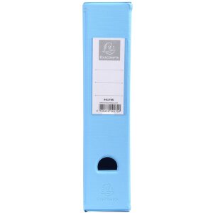 Exacompta PVC rugvijl 70mm etikethouder en grijpgat