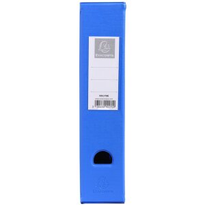 Exacompta PVC rugvijl 70mm etikethouder en grijpgat