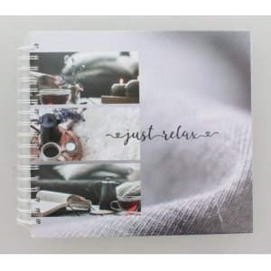 Hama spiraalalbum Relax Be 28x24 cm 50 witte paginas