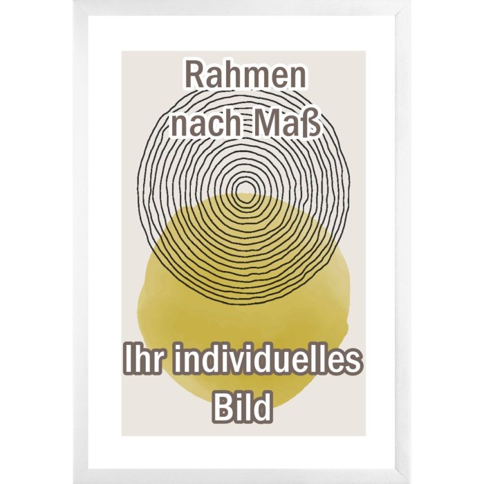 Walther Houten Lijst Sevilla wit 61x91,5 cm Anti-reflecterend glas