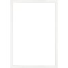 Walther Houten Lijst Valencia Anti-reflecterend glas wit  13x13 cm