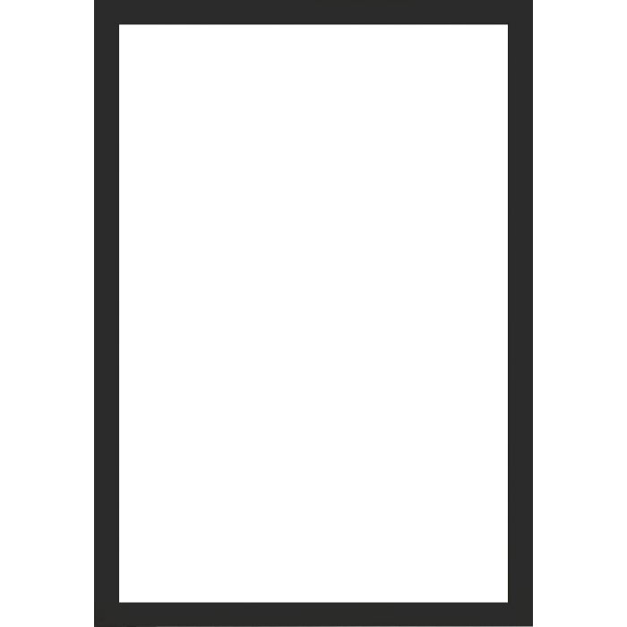 Walther Houten Lijst Valencia Anti-reflecterend glas zwart  10,5x14,8 cm