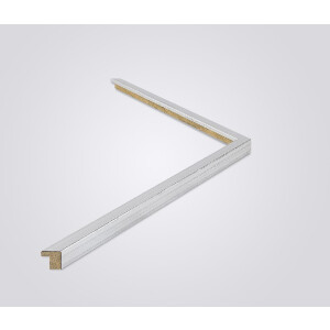 Walther Houten Lijst Valencia Anti-reflecterend glas zilver  30x30 cm