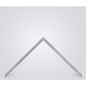 Walther Houten Lijst Valencia Anti-reflecterend glas zilver  30x30 cm