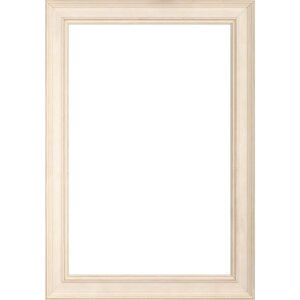Walther Houten Lijst Granada wit 25x50 cm Anti-reflecterend glas
