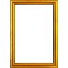 Walther Houten Lijst Cartagena goud 35x100 cm Anti-reflecterend glas